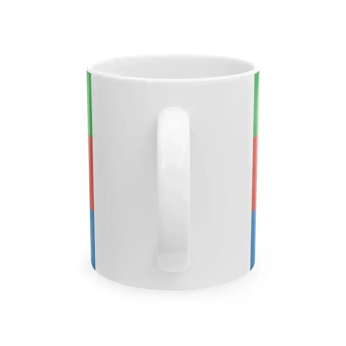 Flag of Chyormoz Perm krai 2003 (Russia) White Coffee Mug - Go Mug Yourself
