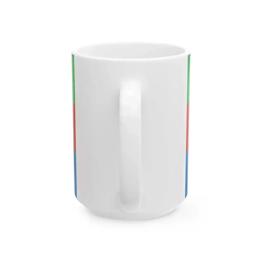 Flag of Chyormoz Perm krai 2003 (Russia) White Coffee Mug - Go Mug Yourself