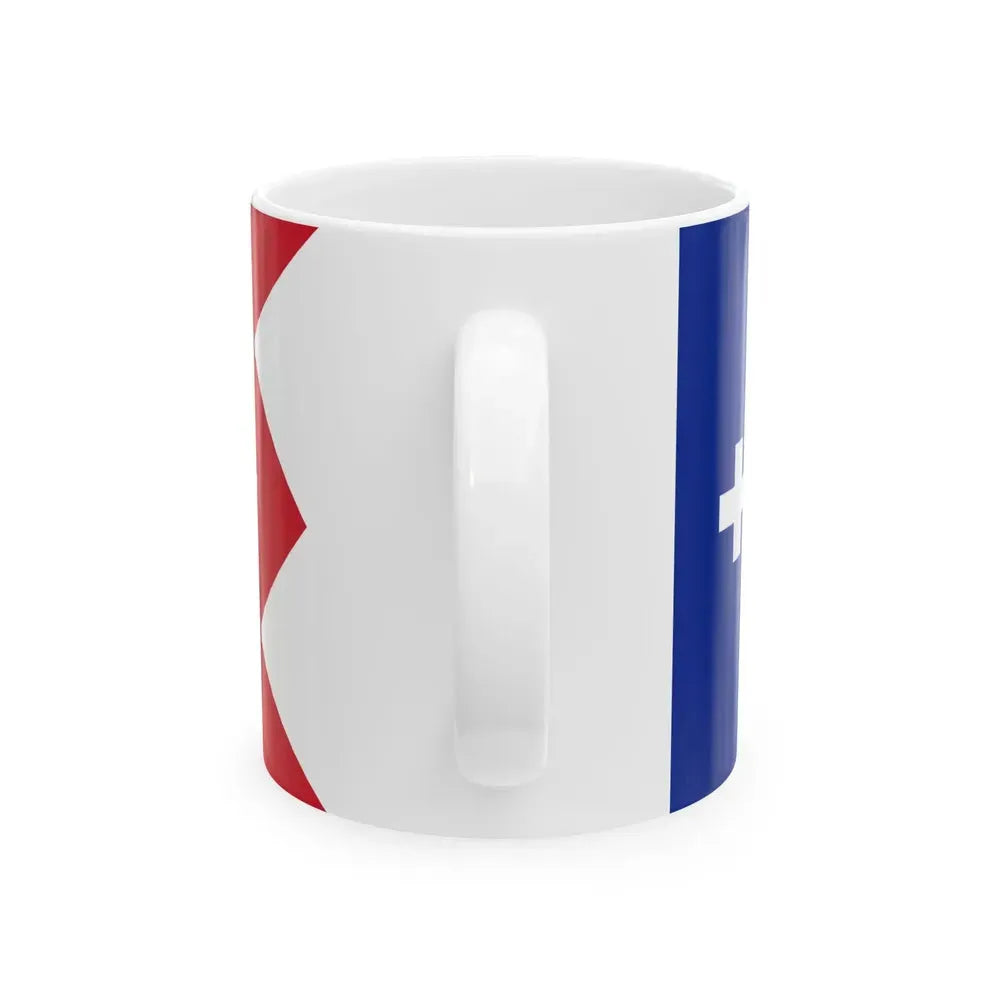 Flag of Cienfuegos Cuba (Cuba) White Coffee Mug - Go Mug Yourself