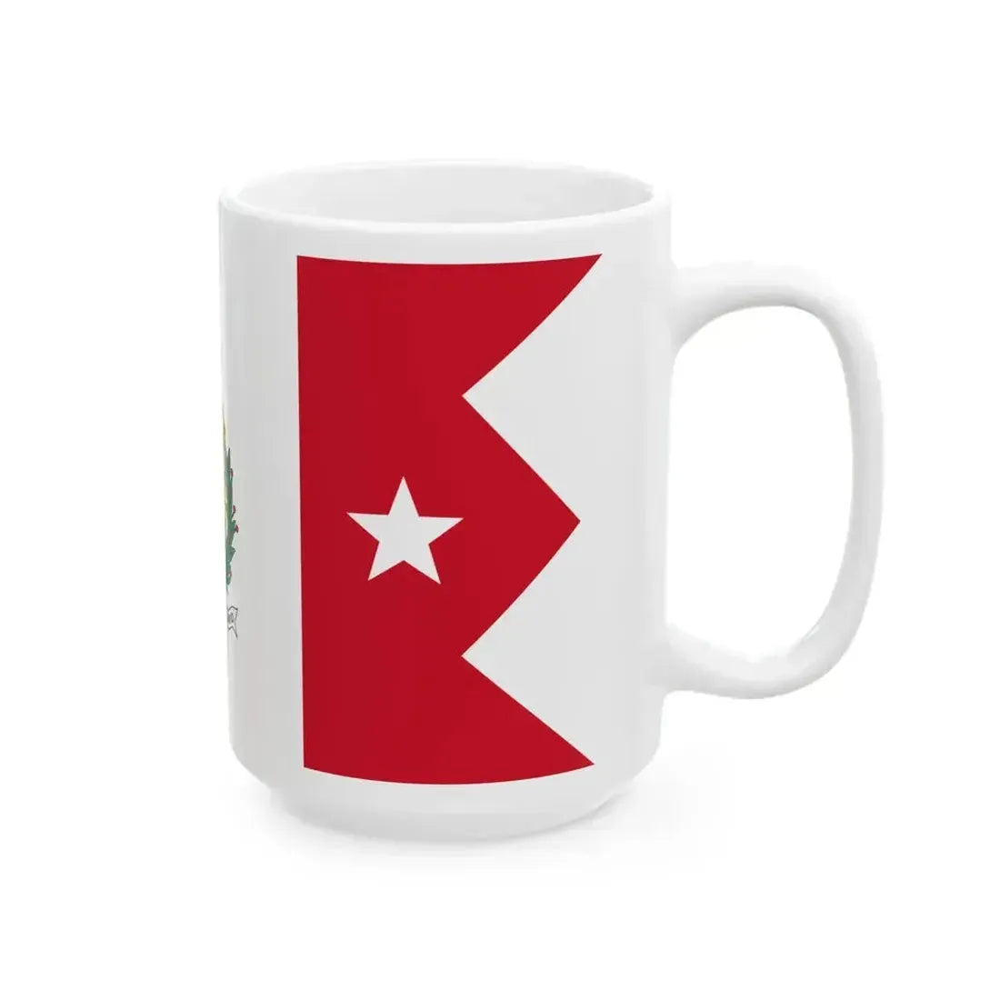 Flag of Cienfuegos Cuba (Cuba) White Coffee Mug - Go Mug Yourself