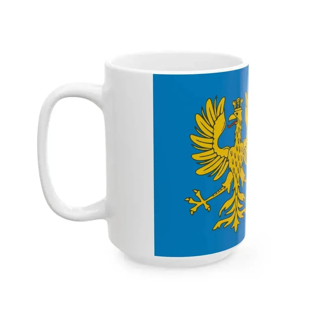 Flag of Cieszyn Silesia (Poland) White Coffee Mug - Go Mug Yourself