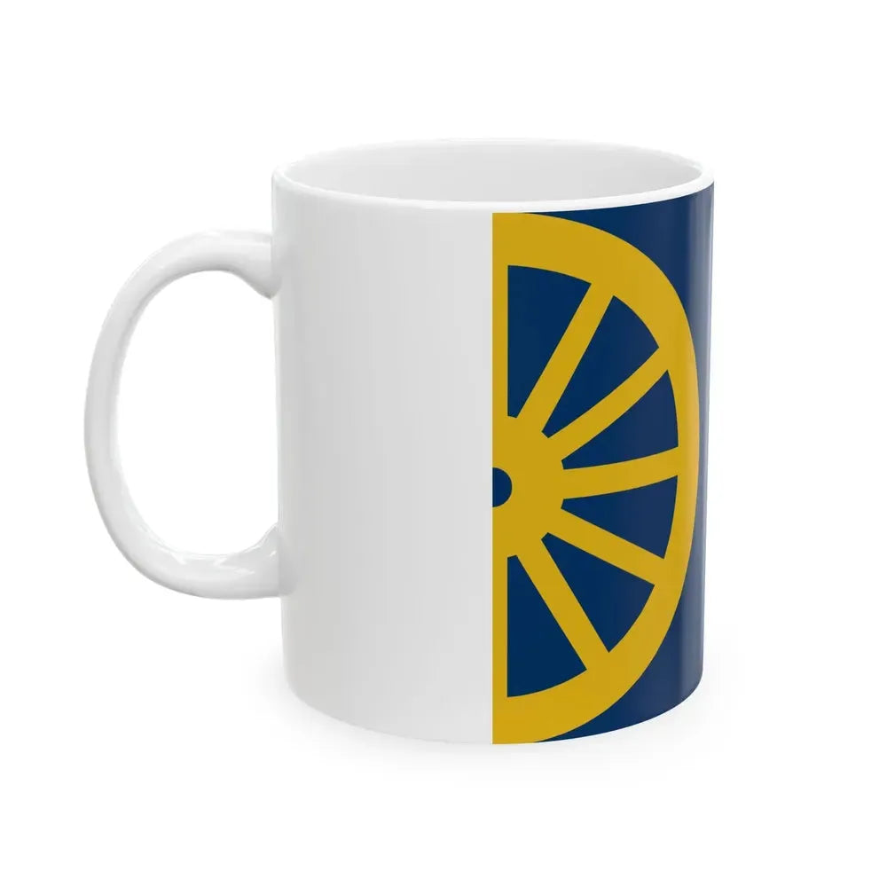 Flag of Cimarron Kansas (United States) White Coffee Mug - Go Mug Yourself