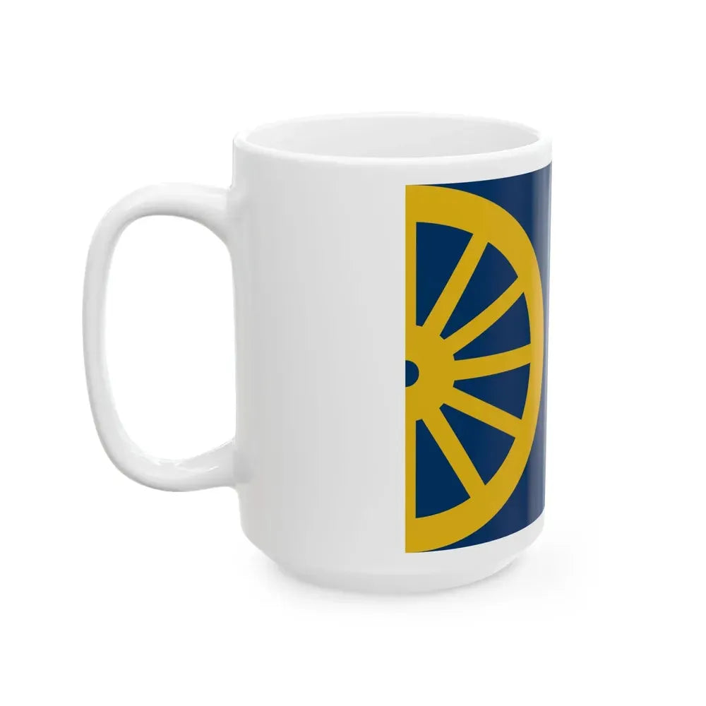 Flag of Cimarron Kansas (United States) White Coffee Mug - Go Mug Yourself