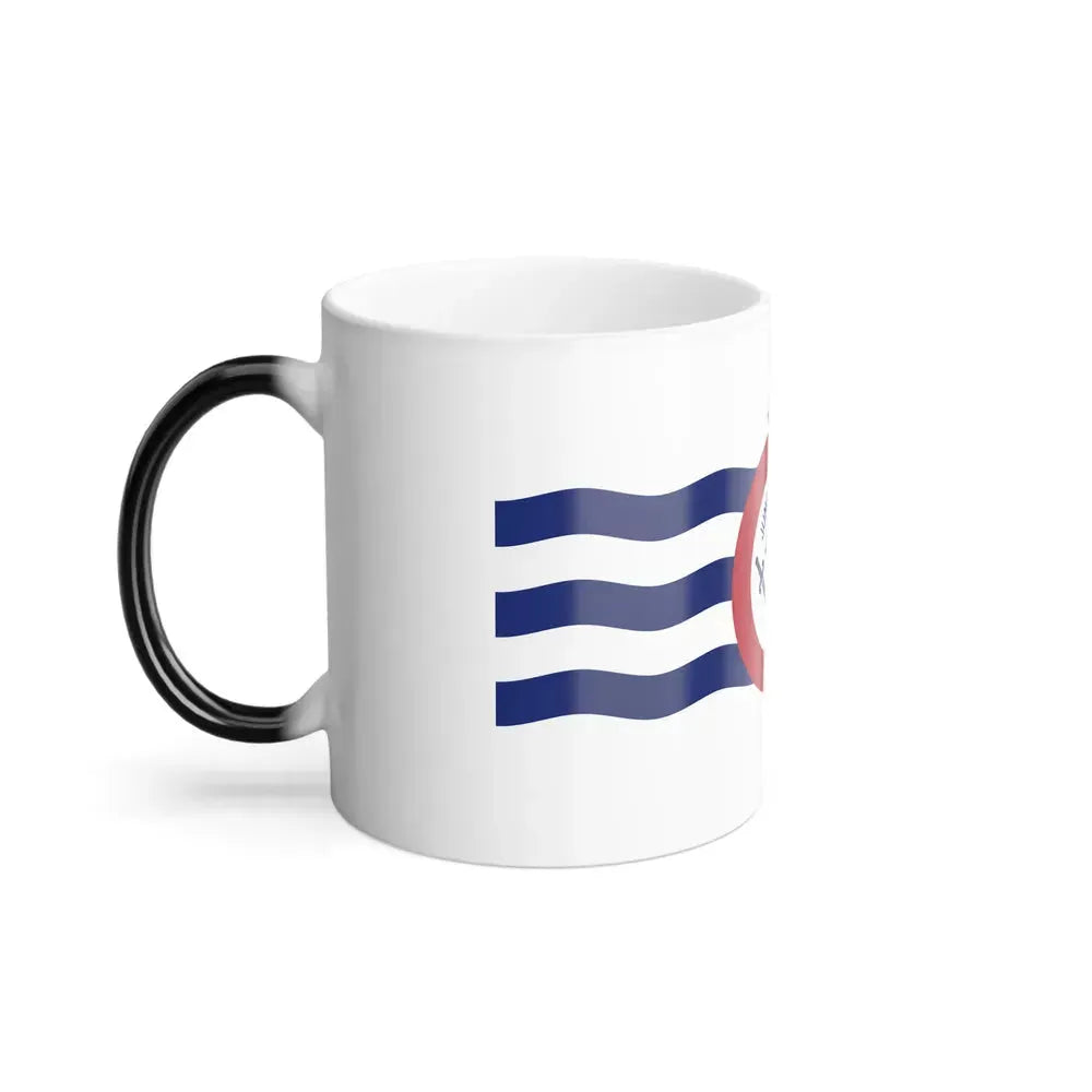 Flag of Cincinnati, Ohio - Color Changing Coffee Mug - Go Mug Yourself