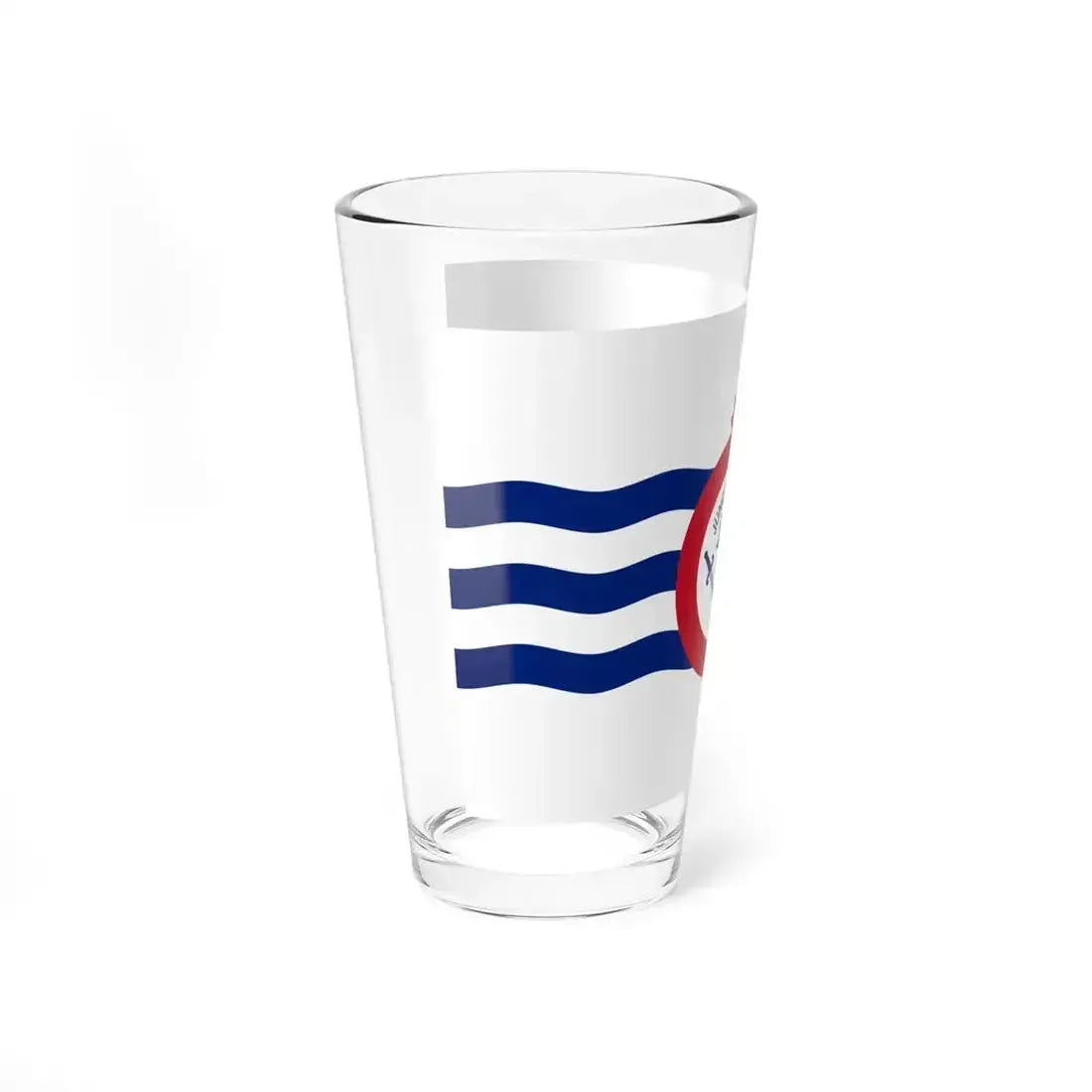 Flag of Cincinnati, Ohio - Pint Glass 16oz - Go Mug Yourself