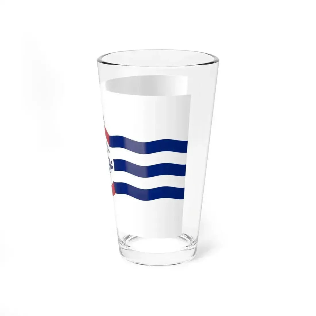 Flag of Cincinnati, Ohio - Pint Glass 16oz - Go Mug Yourself