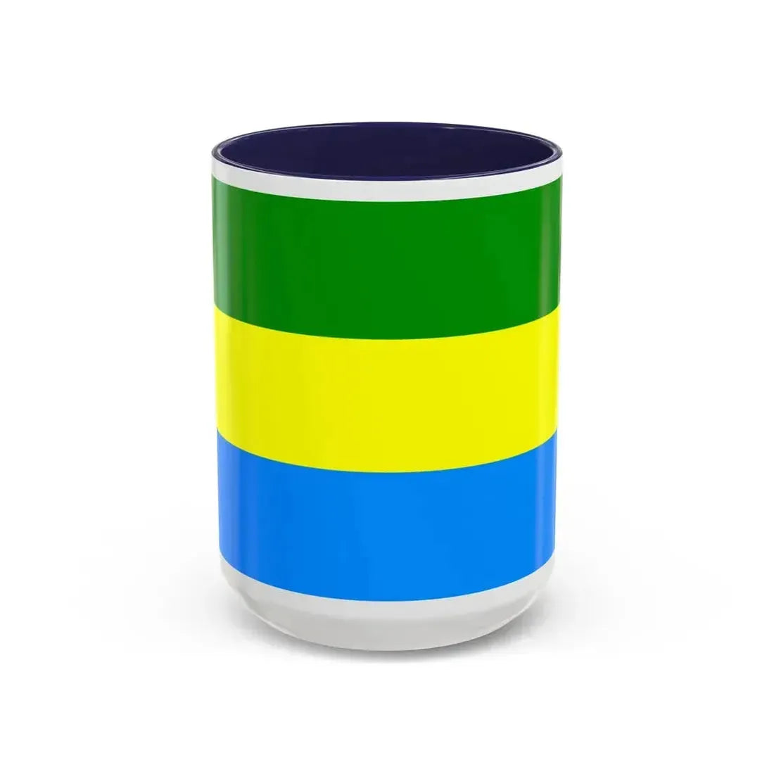 Flag of City of Bandung Indonesia - Accent Coffee Mug 15oz Navy - Go Mug Yourself