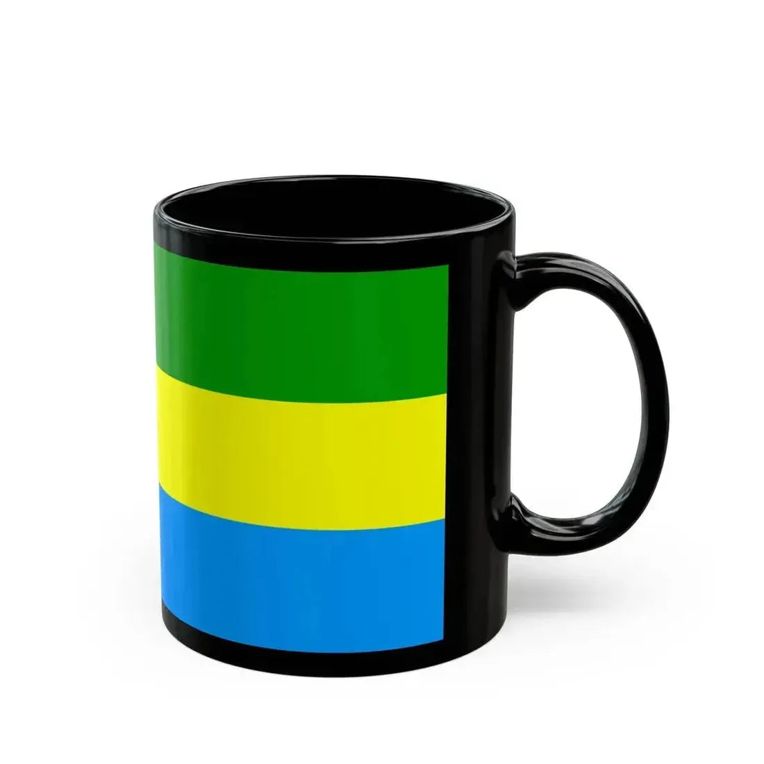 Flag of City of Bandung Indonesia - Black Coffee Mug - Go Mug Yourself