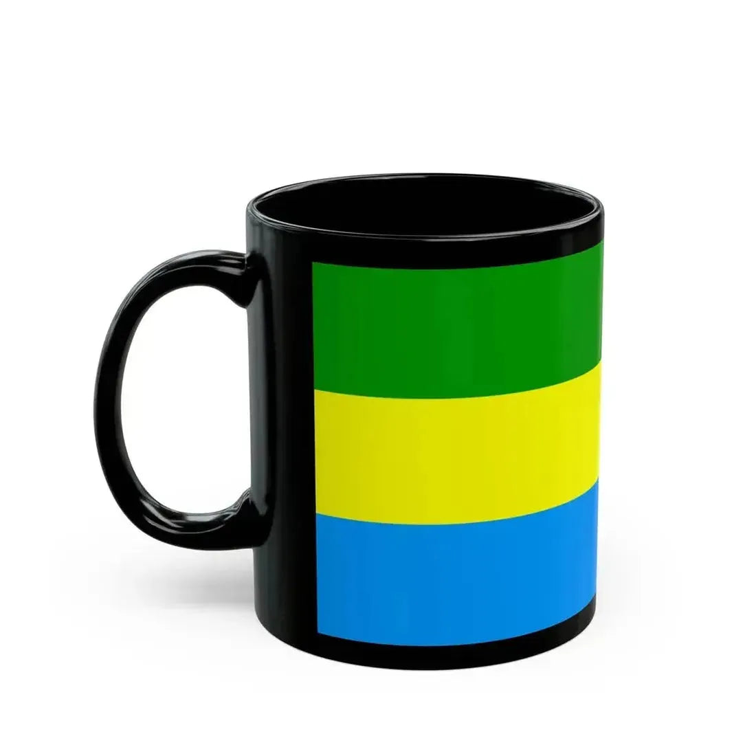 Flag of City of Bandung Indonesia - Black Coffee Mug - Go Mug Yourself
