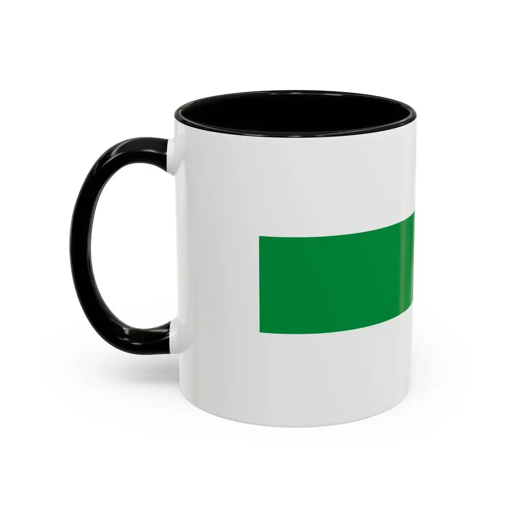 Flag of City of Groningen the capital of the province of Groningen Netherlands - Accent Coffee Mug - Go Mug Yourself