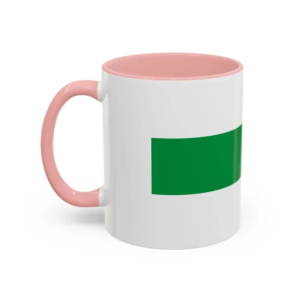 Flag of City of Groningen the capital of the province of Groningen Netherlands - Accent Coffee Mug - Go Mug Yourself