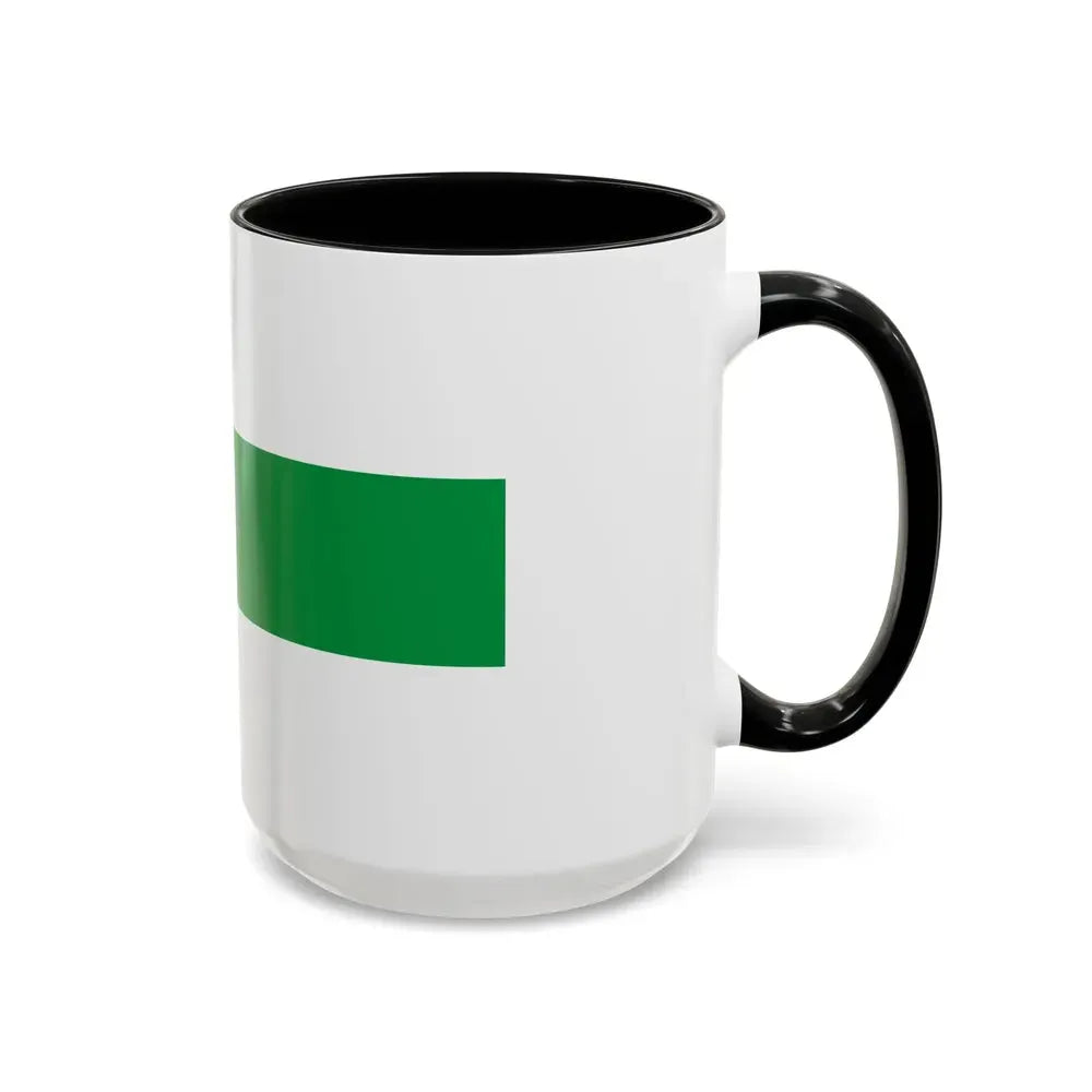 Flag of City of Groningen the capital of the province of Groningen Netherlands - Accent Coffee Mug - Go Mug Yourself