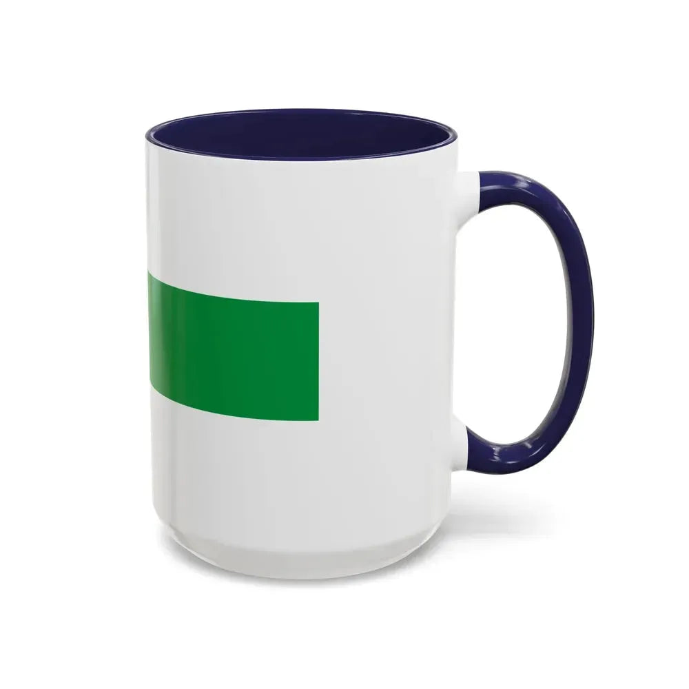 Flag of City of Groningen the capital of the province of Groningen Netherlands - Accent Coffee Mug - Go Mug Yourself
