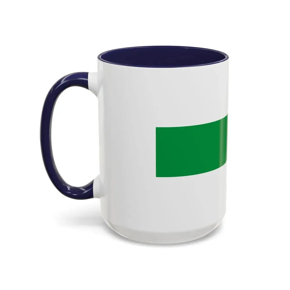 Flag of City of Groningen the capital of the province of Groningen Netherlands - Accent Coffee Mug - Go Mug Yourself
