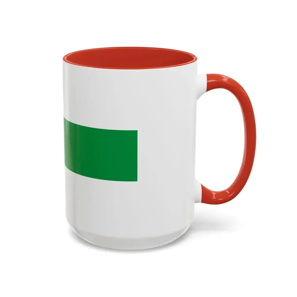 Flag of City of Groningen the capital of the province of Groningen Netherlands - Accent Coffee Mug - Go Mug Yourself