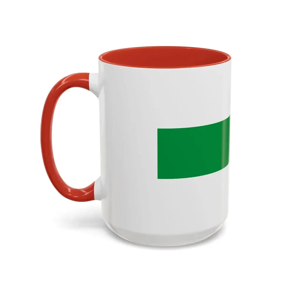 Flag of City of Groningen the capital of the province of Groningen Netherlands - Accent Coffee Mug - Go Mug Yourself