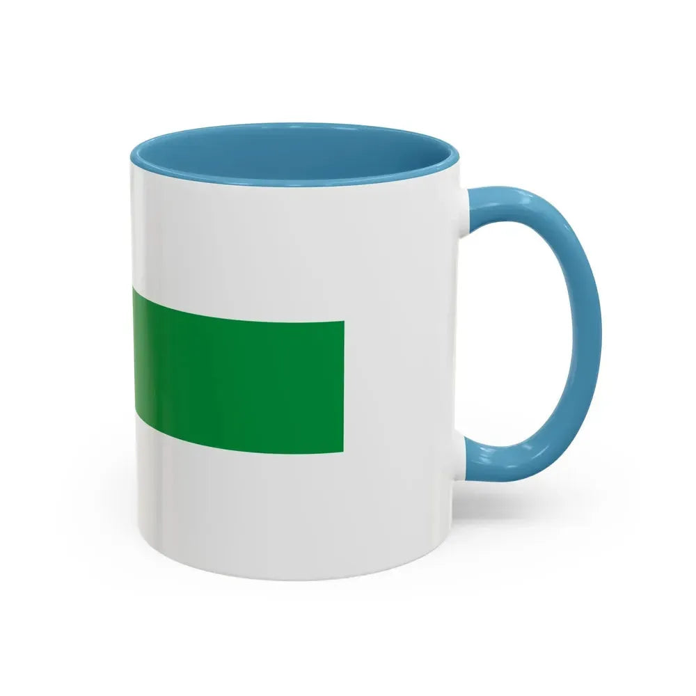 Flag of City of Groningen the capital of the province of Groningen Netherlands - Accent Coffee Mug - Go Mug Yourself