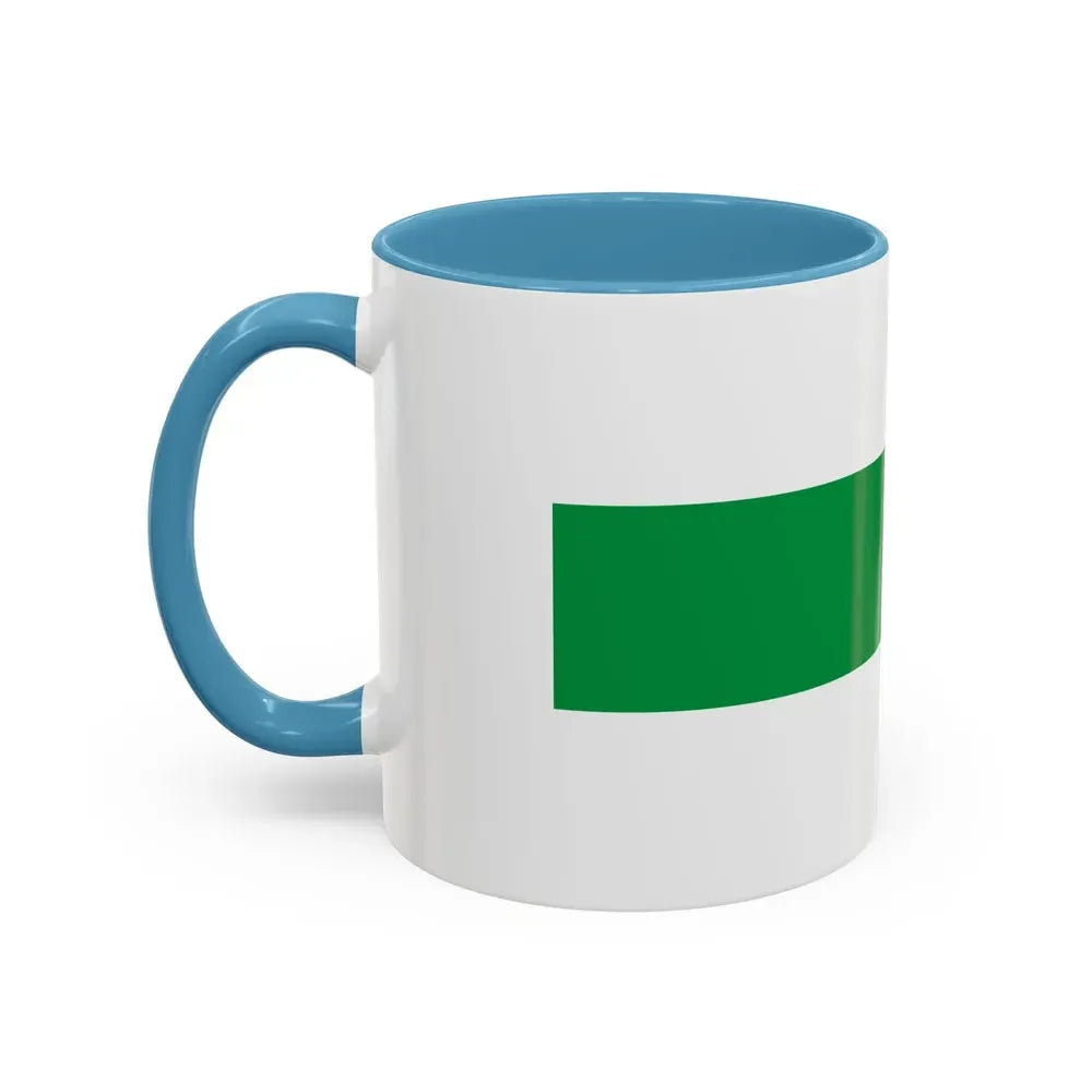 Flag of City of Groningen the capital of the province of Groningen Netherlands - Accent Coffee Mug - Go Mug Yourself