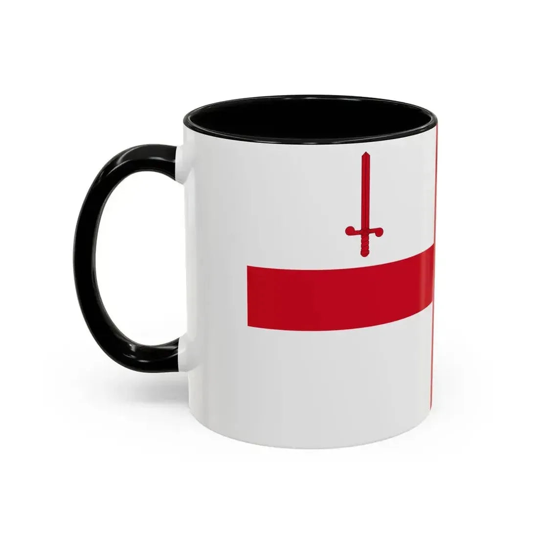 Flag of City of London UK - Accent Coffee Mug - Go Mug Yourself