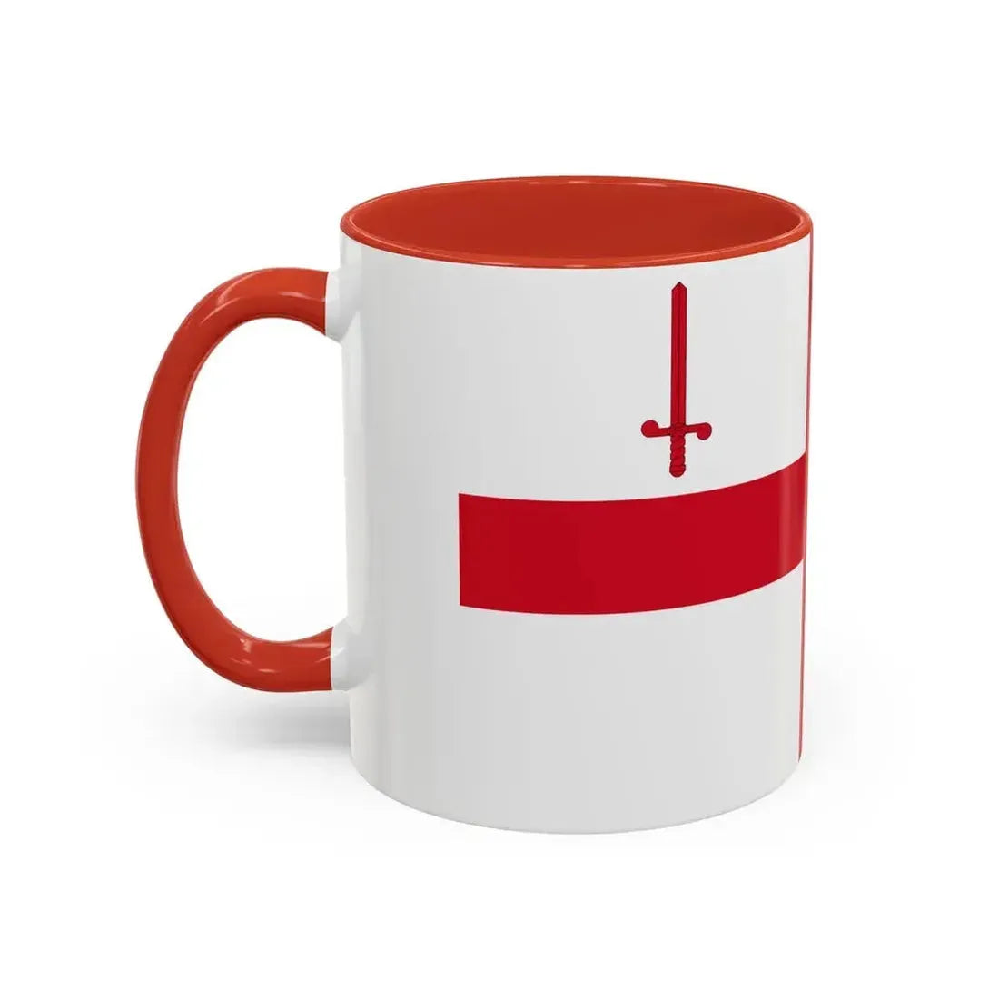 Flag of City of London UK - Accent Coffee Mug - Go Mug Yourself