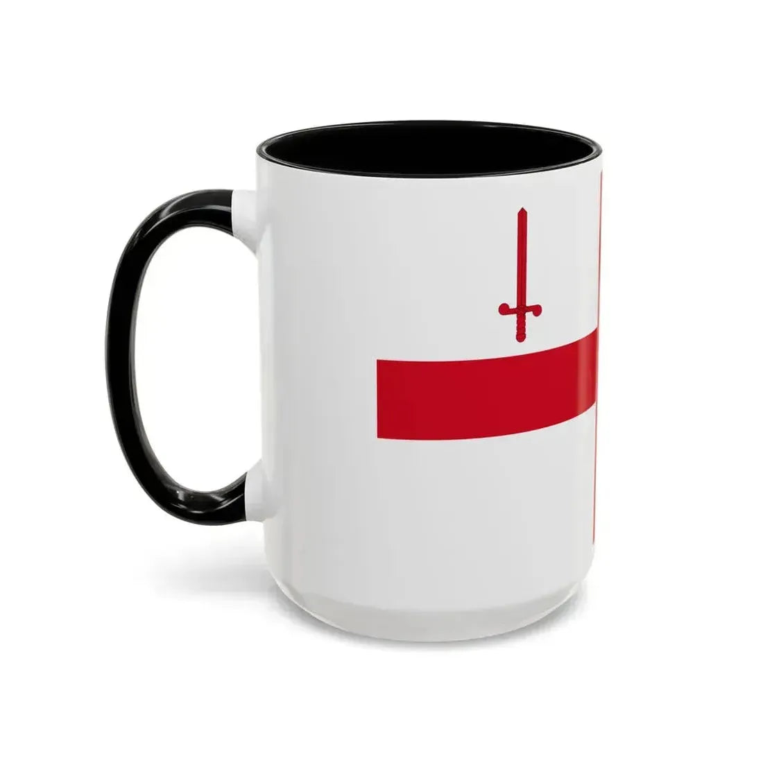 Flag of City of London UK - Accent Coffee Mug - Go Mug Yourself