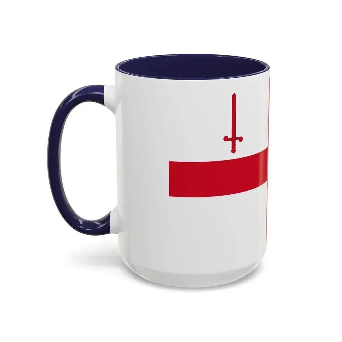 Flag of City of London UK - Accent Coffee Mug - Go Mug Yourself