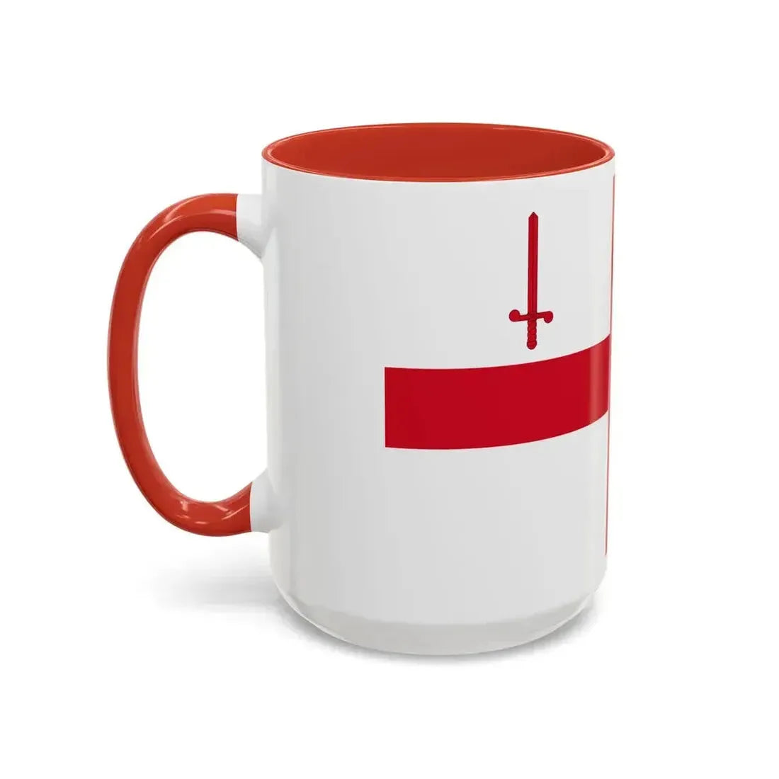 Flag of City of London UK - Accent Coffee Mug - Go Mug Yourself