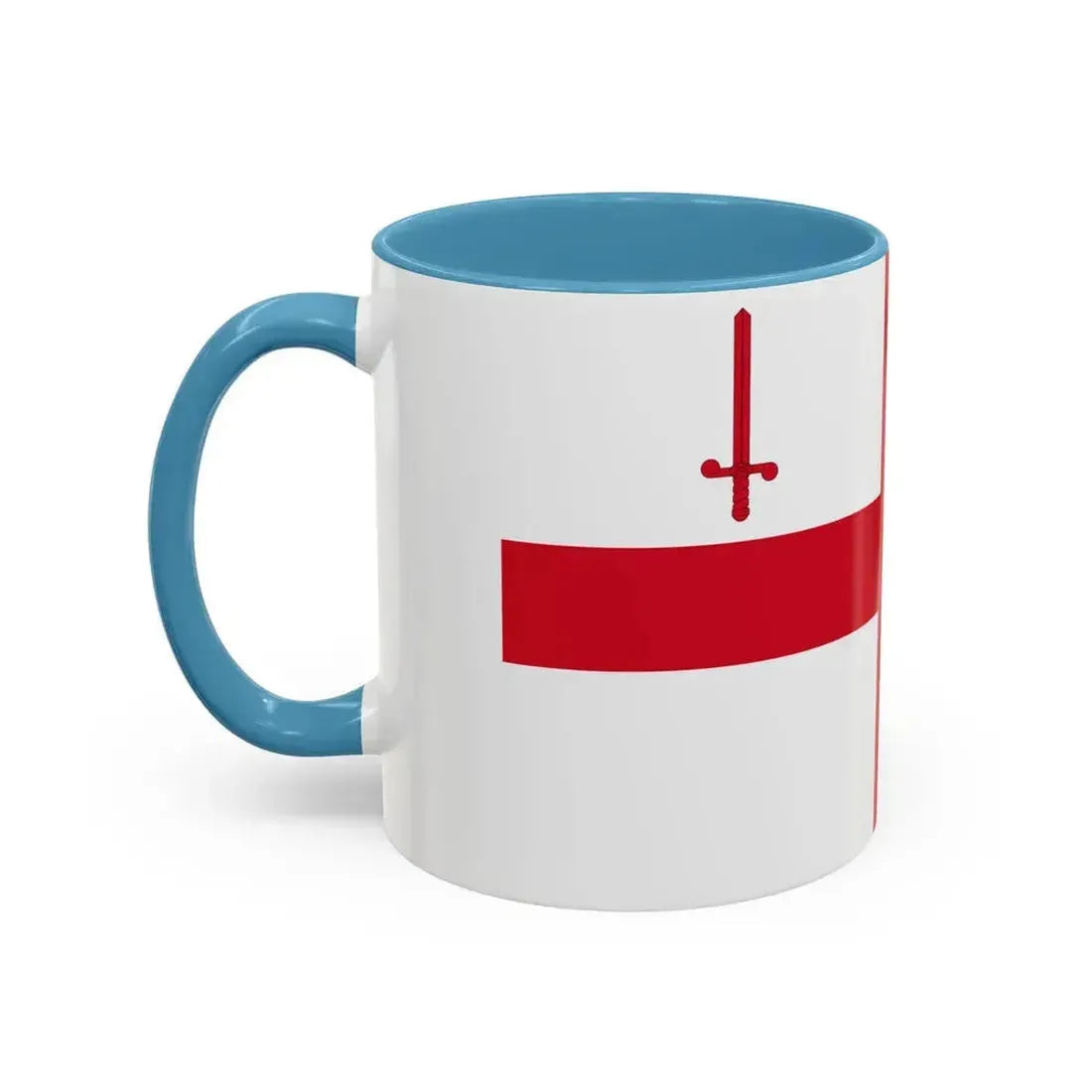 Flag of City of London UK - Accent Coffee Mug - Go Mug Yourself