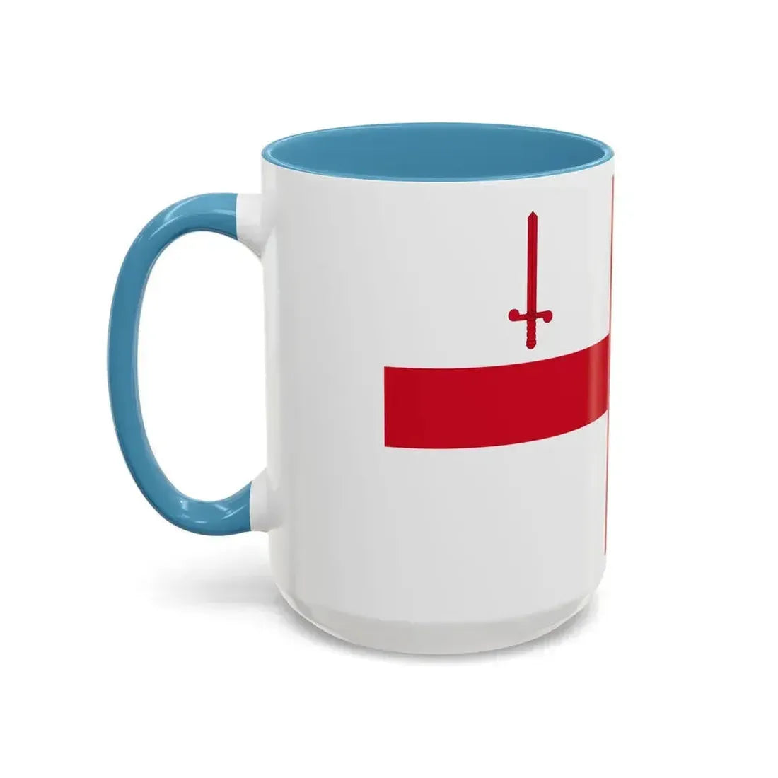 Flag of City of London UK - Accent Coffee Mug - Go Mug Yourself