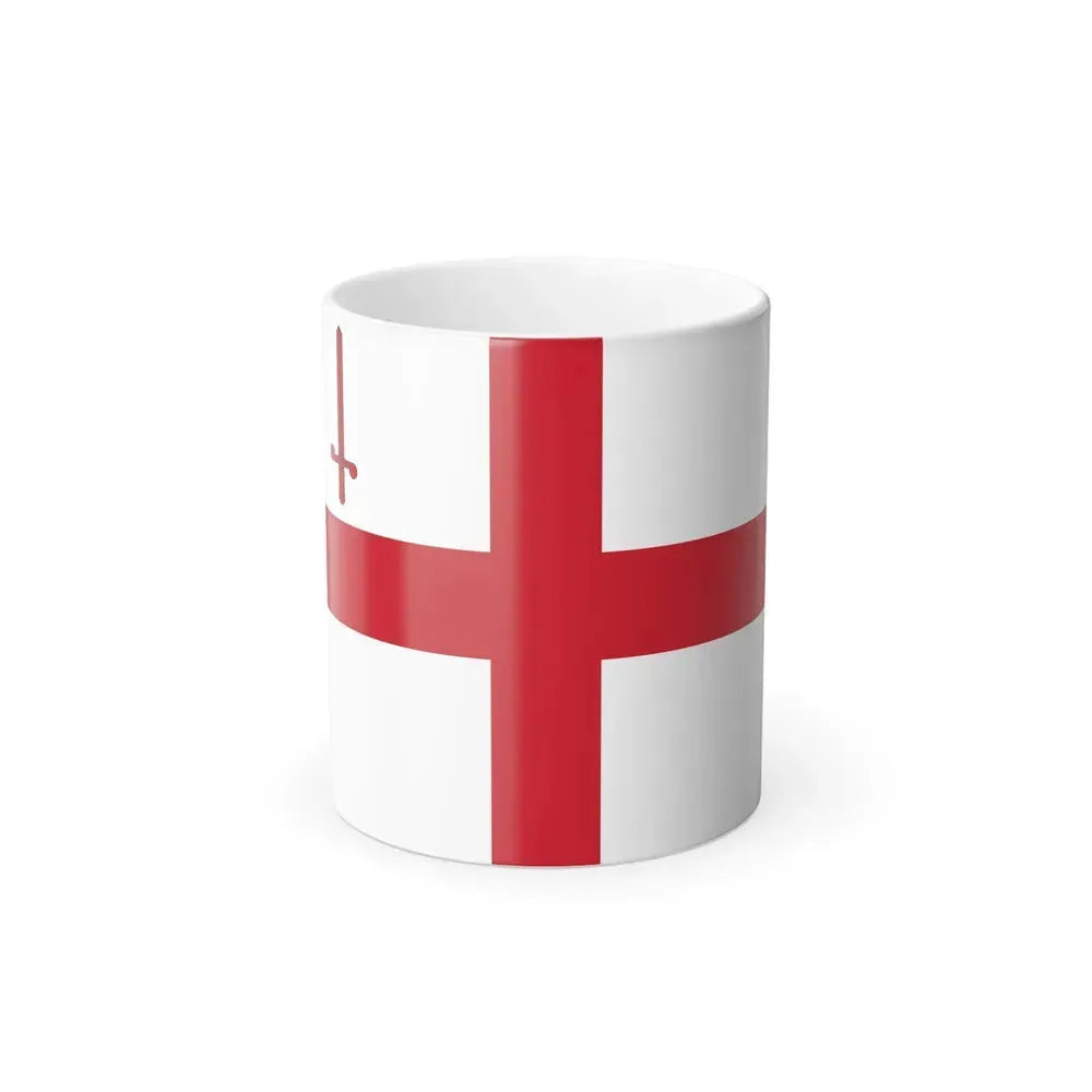 Flag of City of London UK - Color Changing Coffee Mug 11oz - Go Mug Yourself