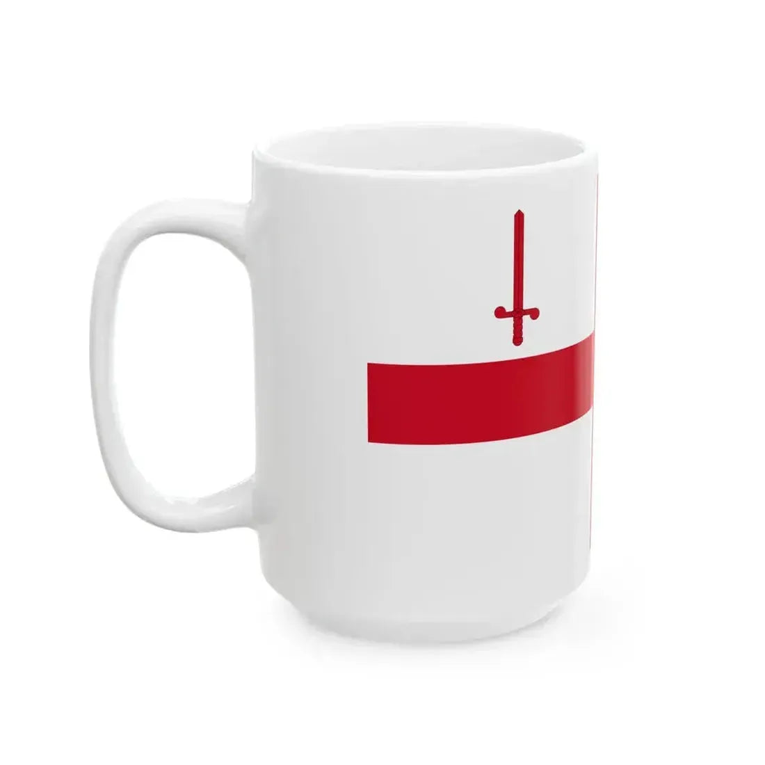Flag of City of London UK - White Coffee Mug - Go Mug Yourself