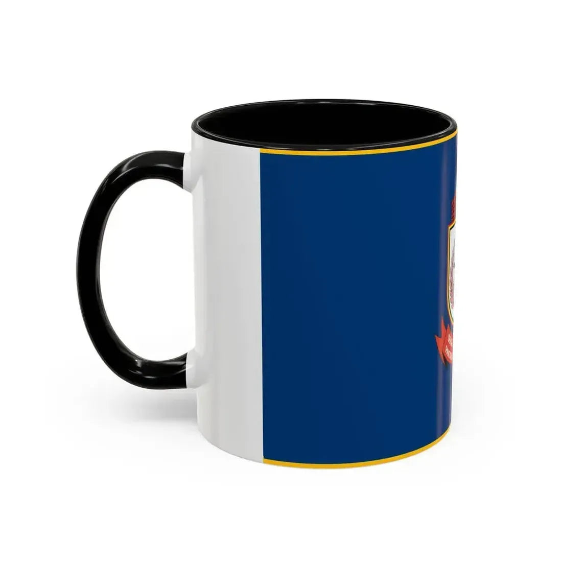 Flag of City of Makassar Indonesia - Accent Coffee Mug - Go Mug Yourself