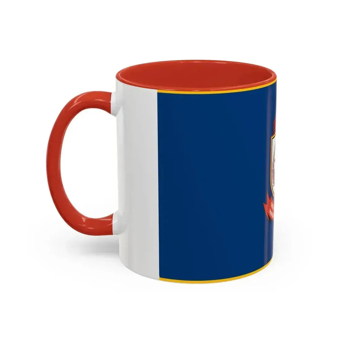 Flag of City of Makassar Indonesia - Accent Coffee Mug - Go Mug Yourself