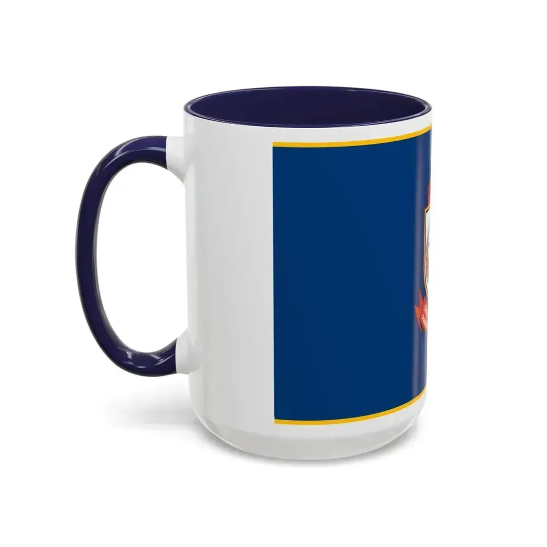 Flag of City of Makassar Indonesia - Accent Coffee Mug - Go Mug Yourself