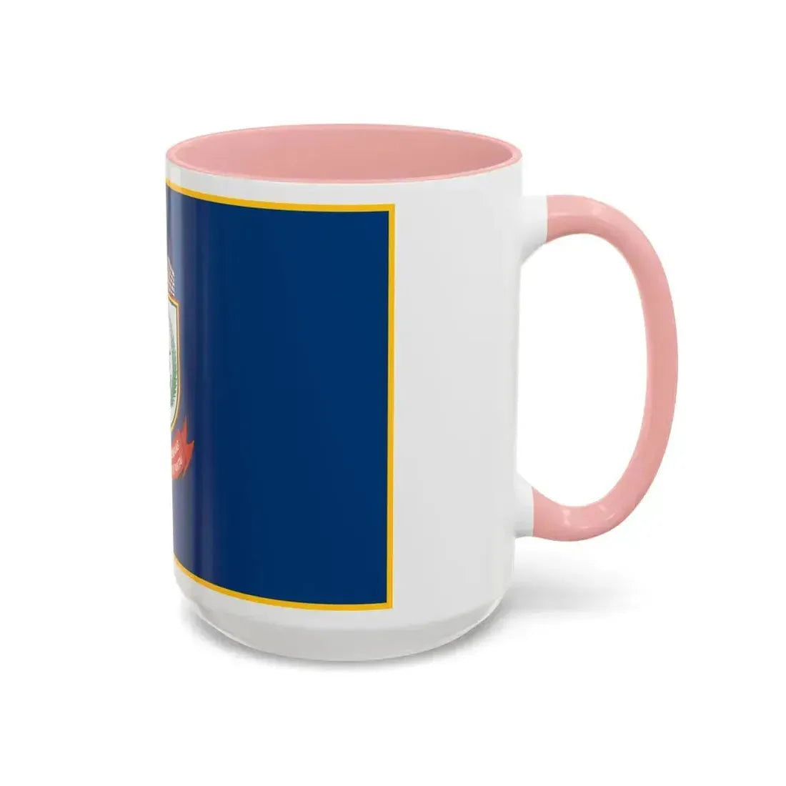 Flag of City of Makassar Indonesia - Accent Coffee Mug - Go Mug Yourself