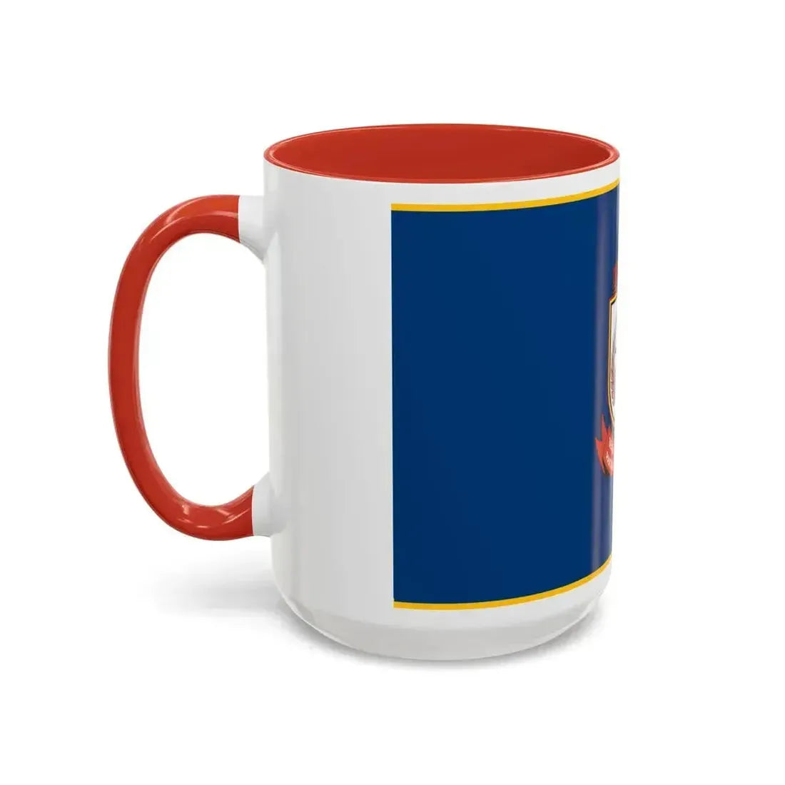 Flag of City of Makassar Indonesia - Accent Coffee Mug - Go Mug Yourself