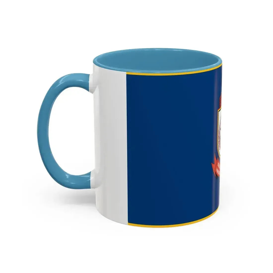 Flag of City of Makassar Indonesia - Accent Coffee Mug - Go Mug Yourself
