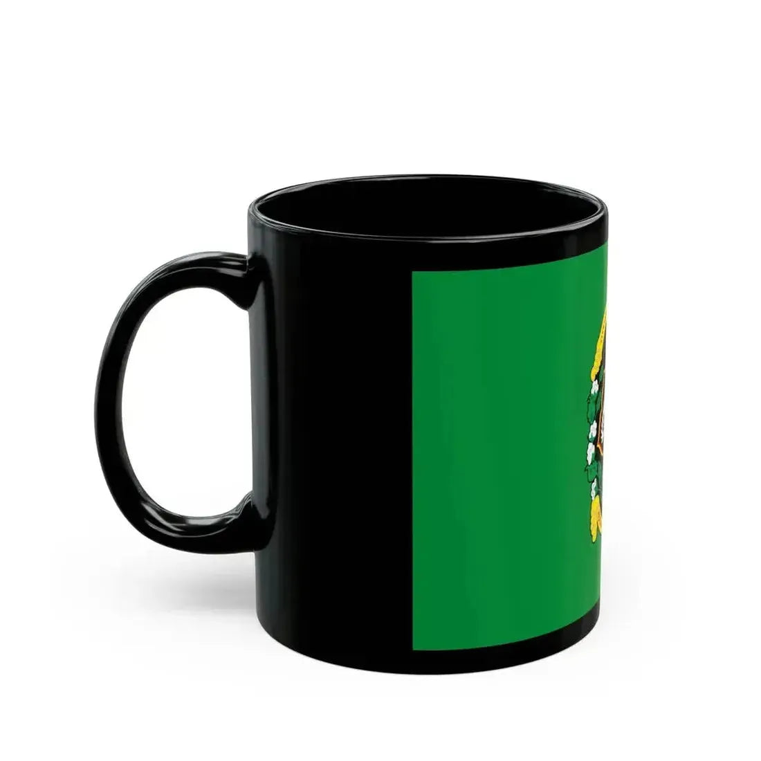 Flag of City of Yogyakarta Indonesia - Black Coffee Mug - Go Mug Yourself