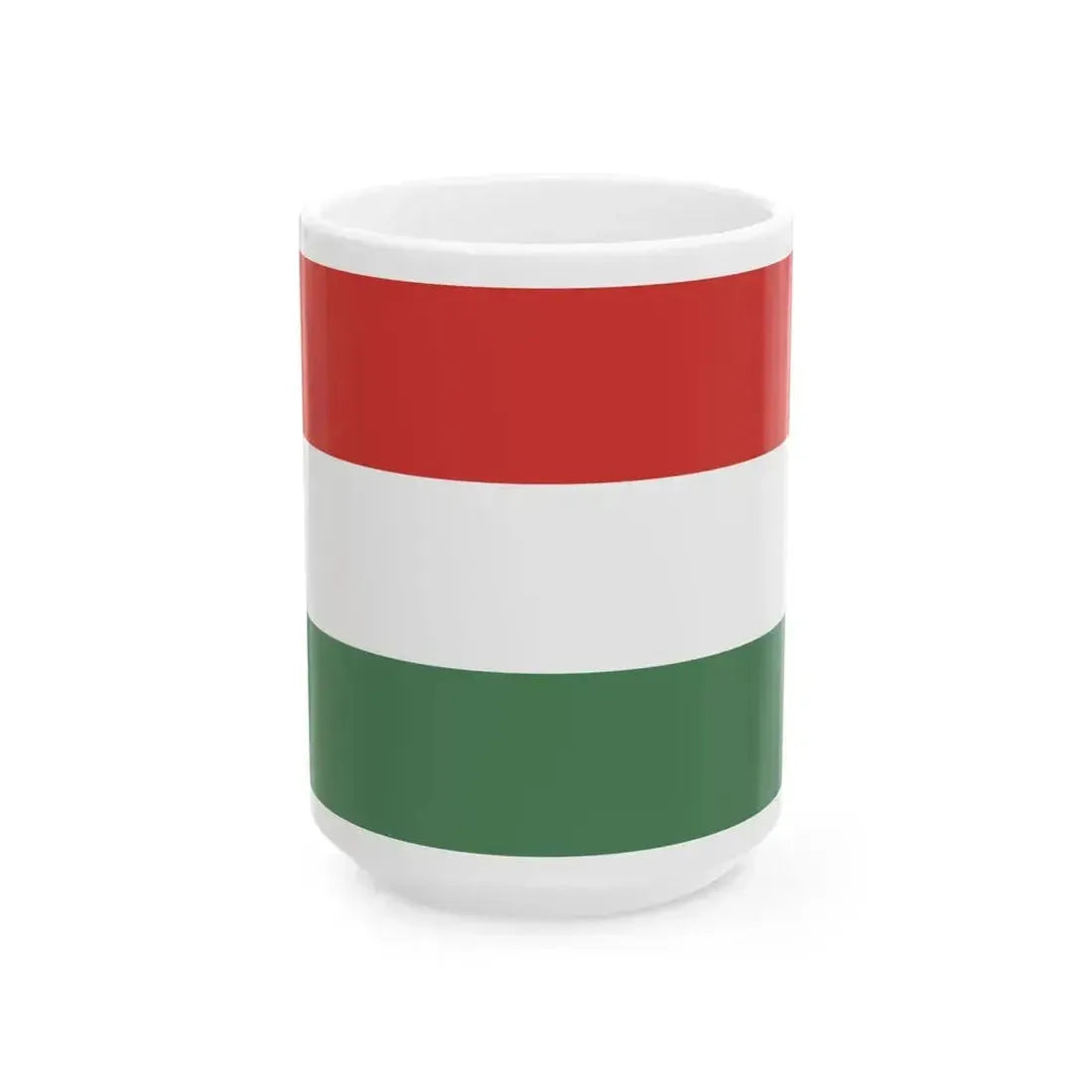 Flag of Ciudad Dario (Nicaragua) White Coffee Mug 15oz - Go Mug Yourself