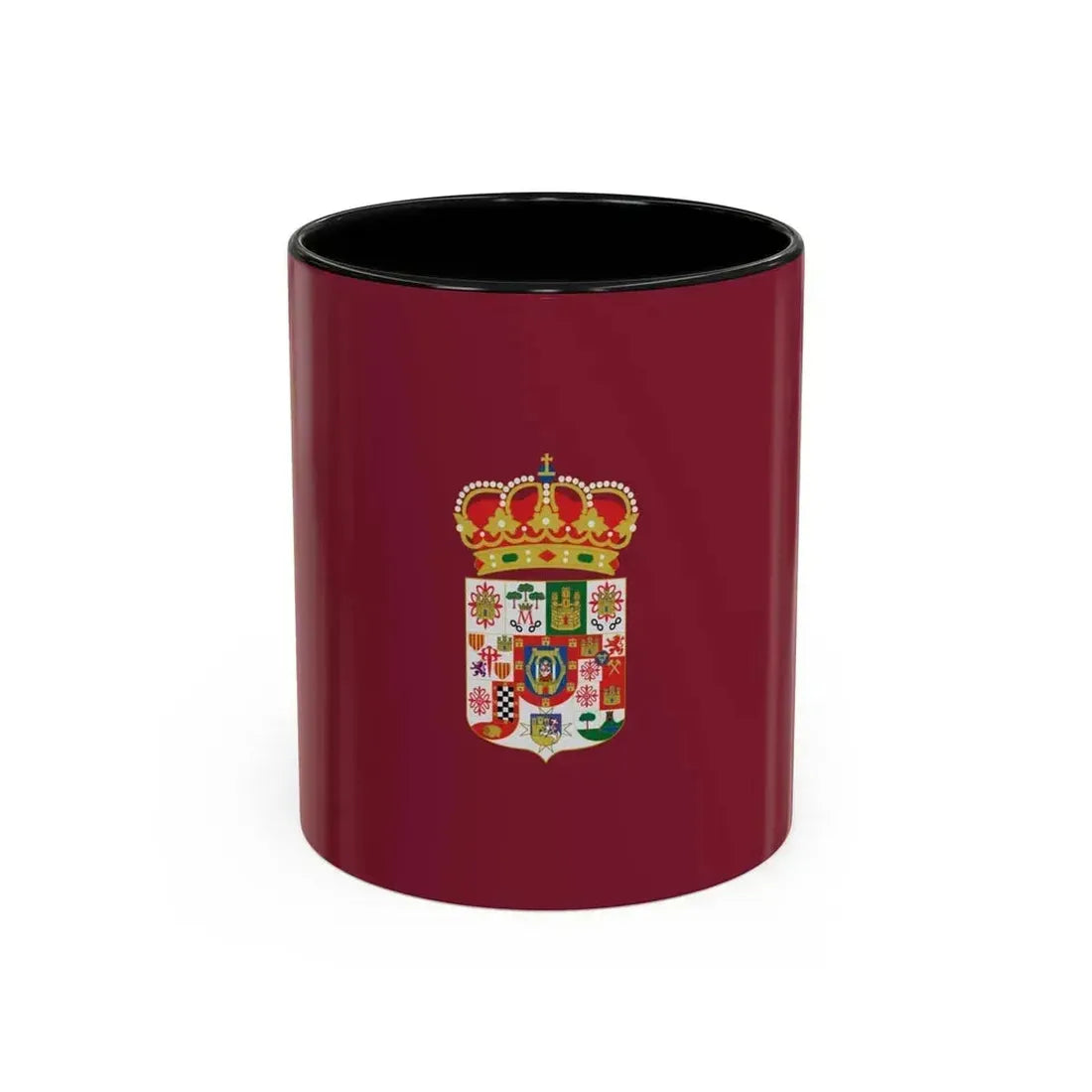 Flag of Ciudad Real Spain - Accent Coffee Mug 11oz Black - Go Mug Yourself