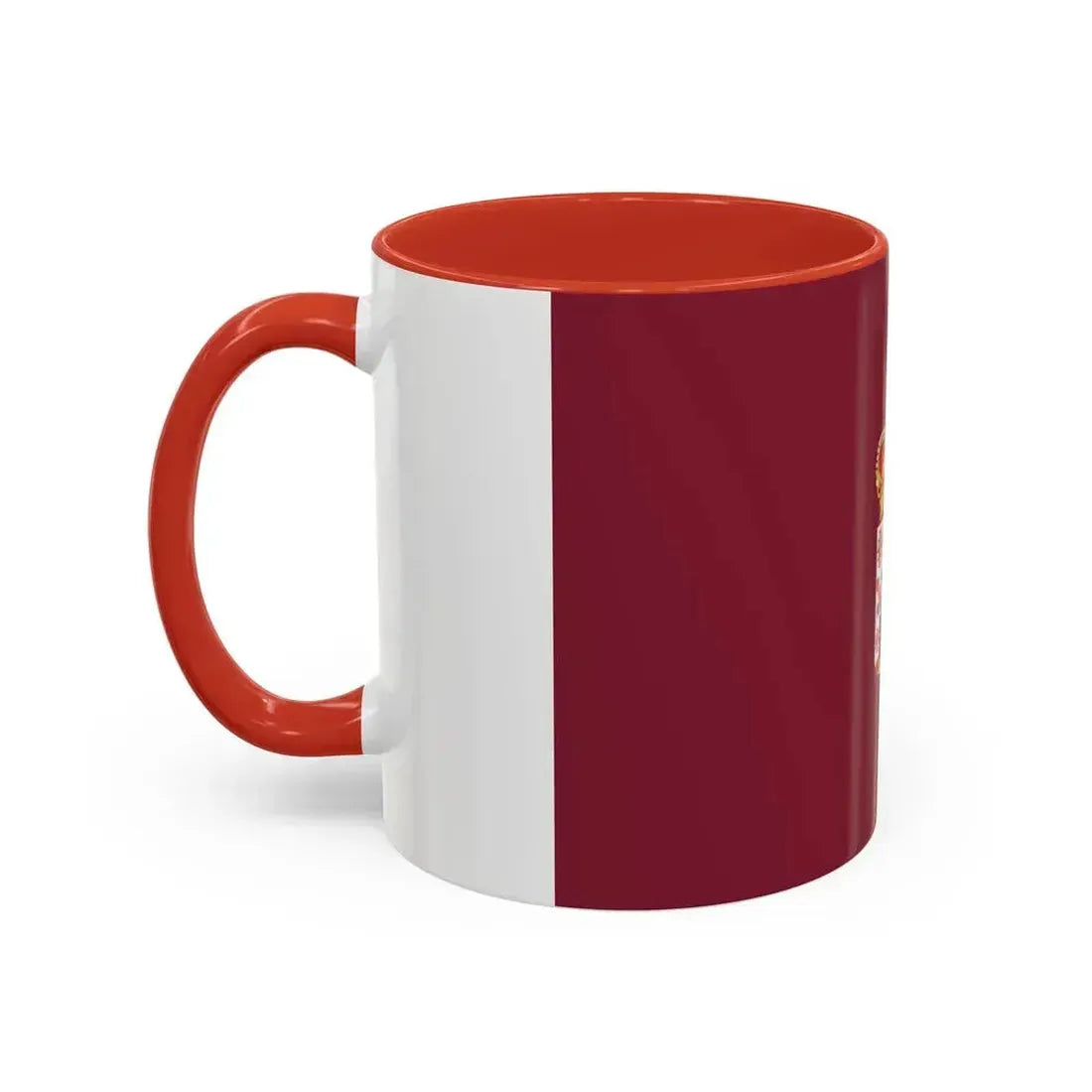 Flag of Ciudad Real Spain - Accent Coffee Mug - Go Mug Yourself