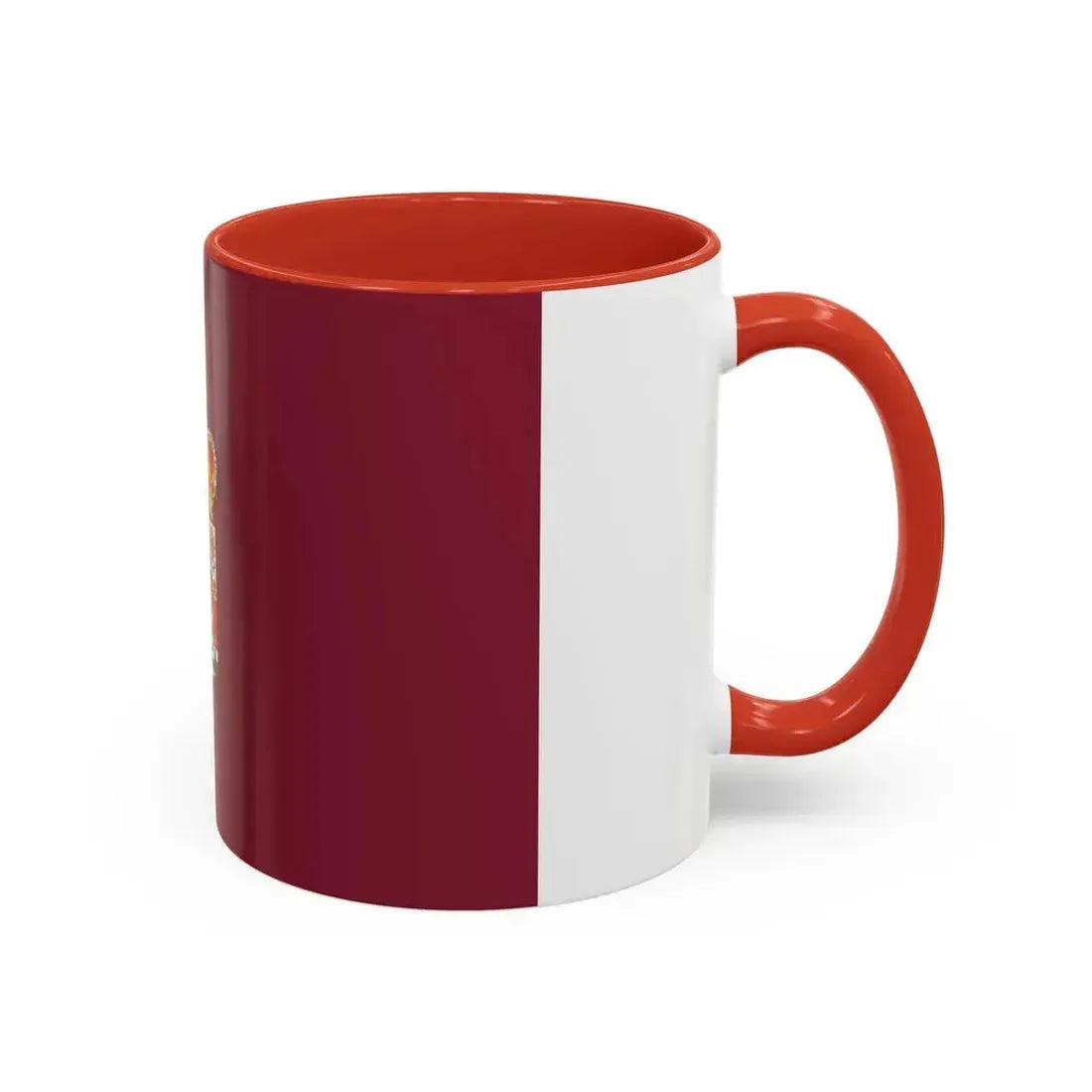 Flag of Ciudad Real Spain - Accent Coffee Mug - Go Mug Yourself