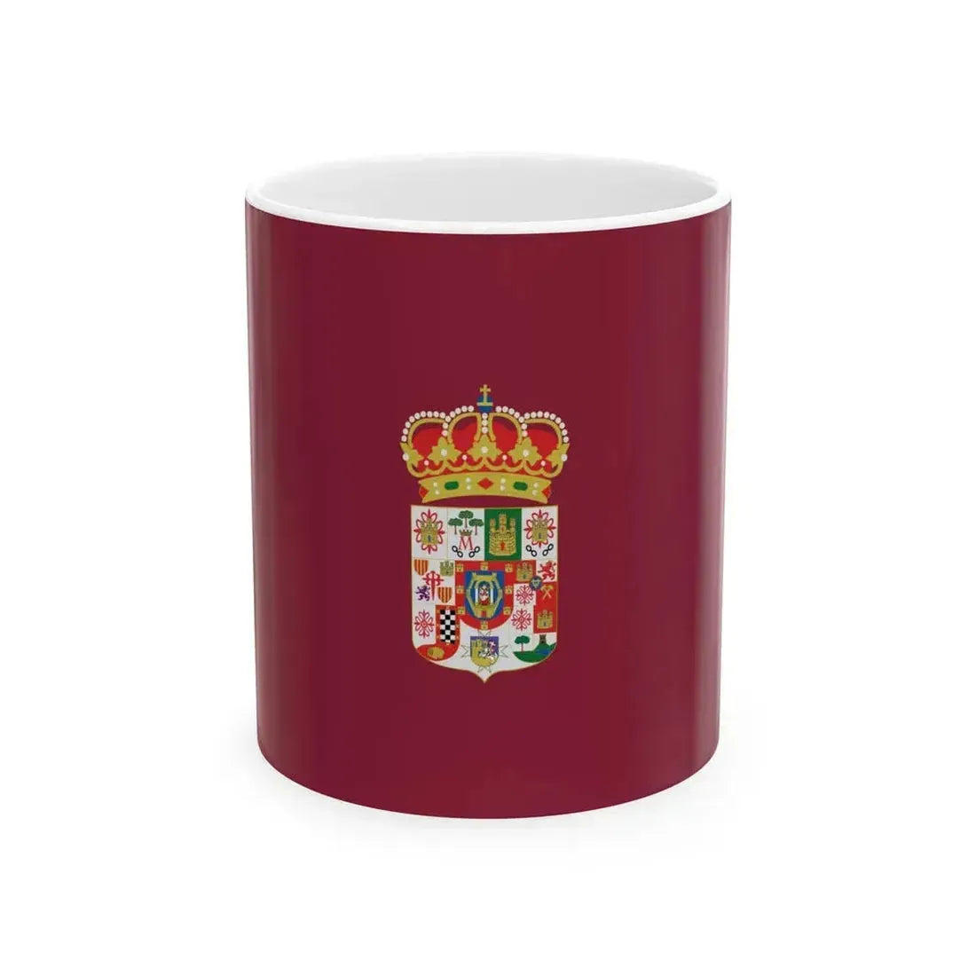 Flag of Ciudad Real Spain - White Coffee Mug 11oz - Go Mug Yourself