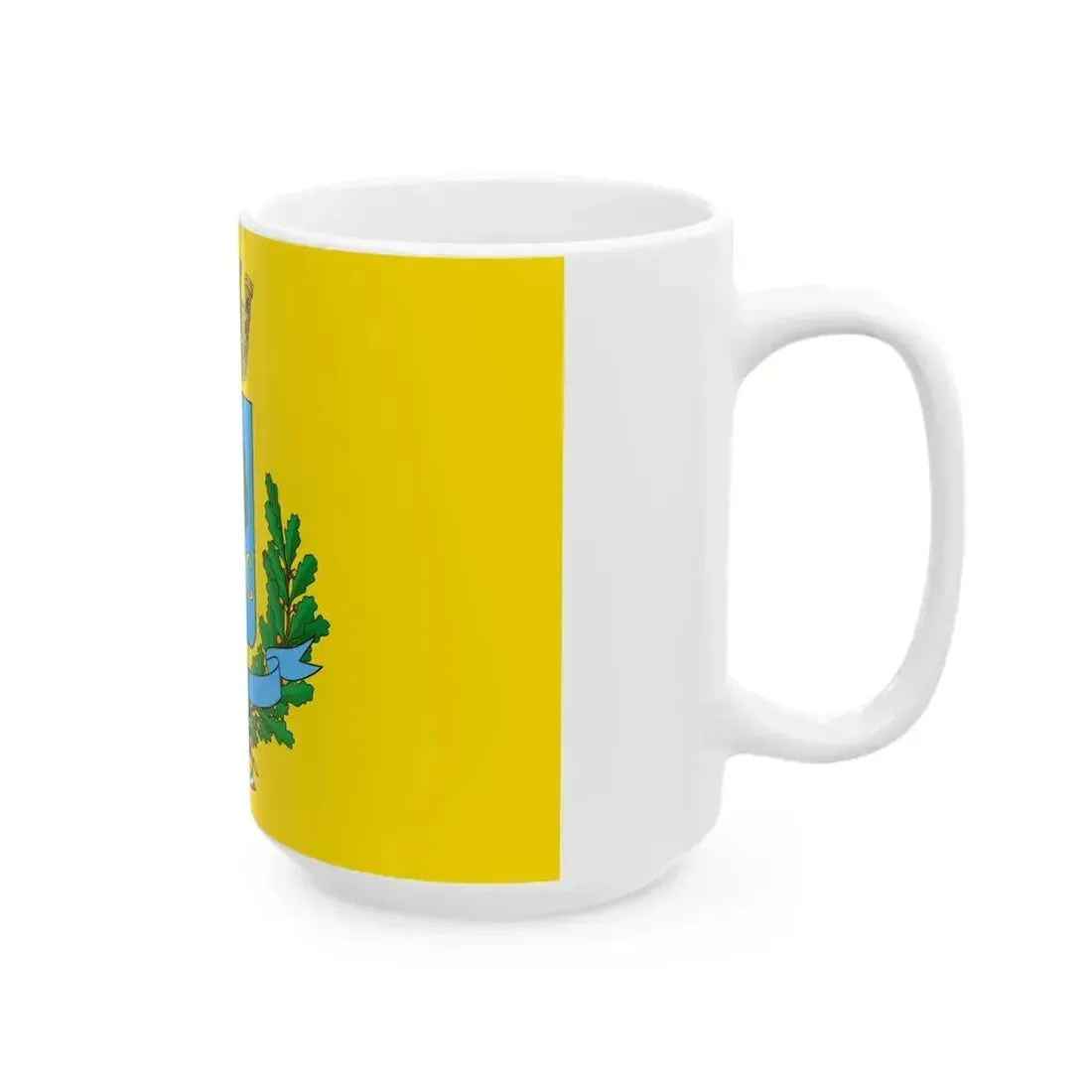 Flag of Civitavecchia (Italy) White Coffee Mug - Go Mug Yourself