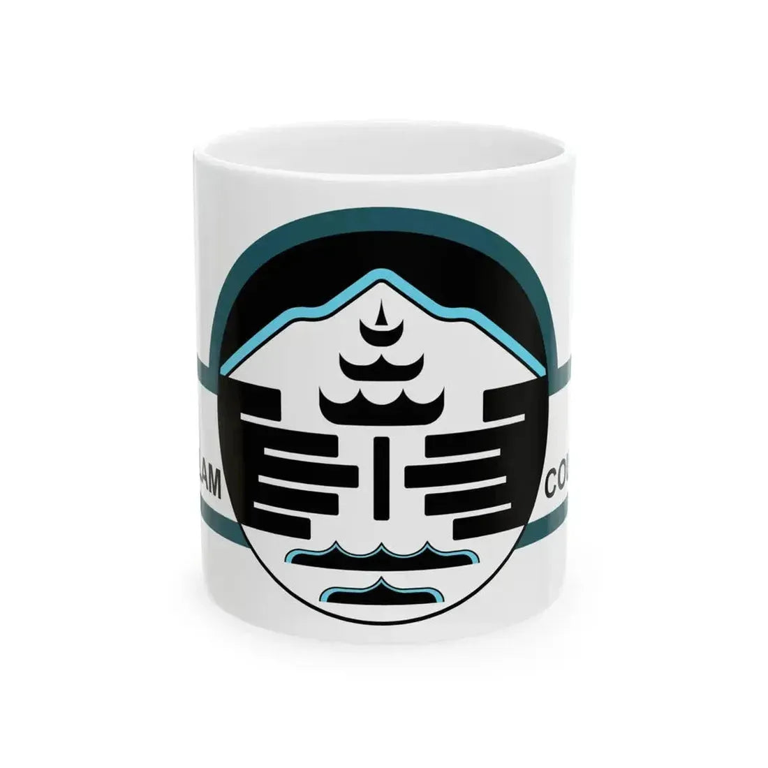 Flag of Clallam County Washington (United States) White Coffee Mug 11oz - Go Mug Yourself