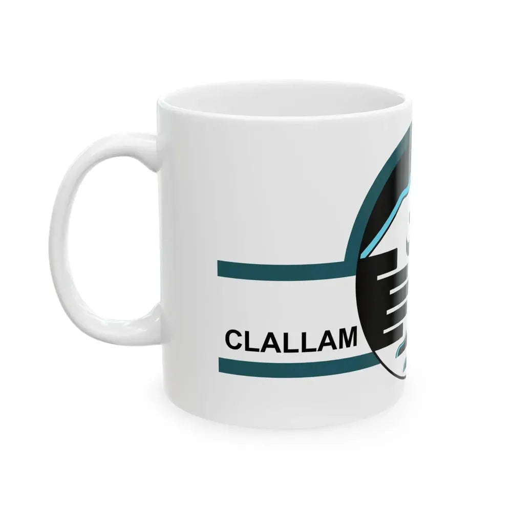 Flag of Clallam County Washington (United States) White Coffee Mug - Go Mug Yourself