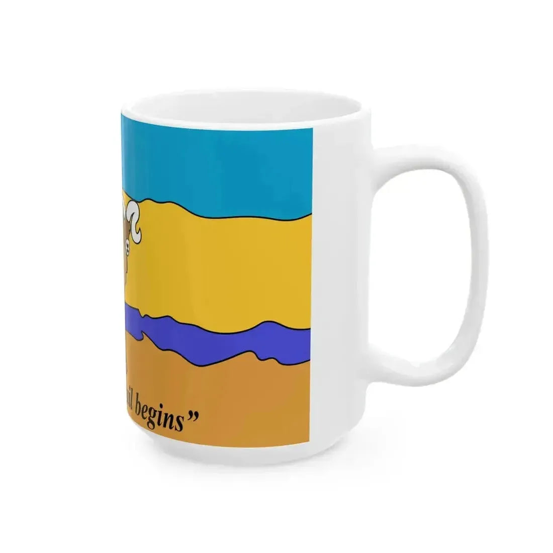 Flag of Clifton Arizona (United States) White Coffee Mug - Go Mug Yourself