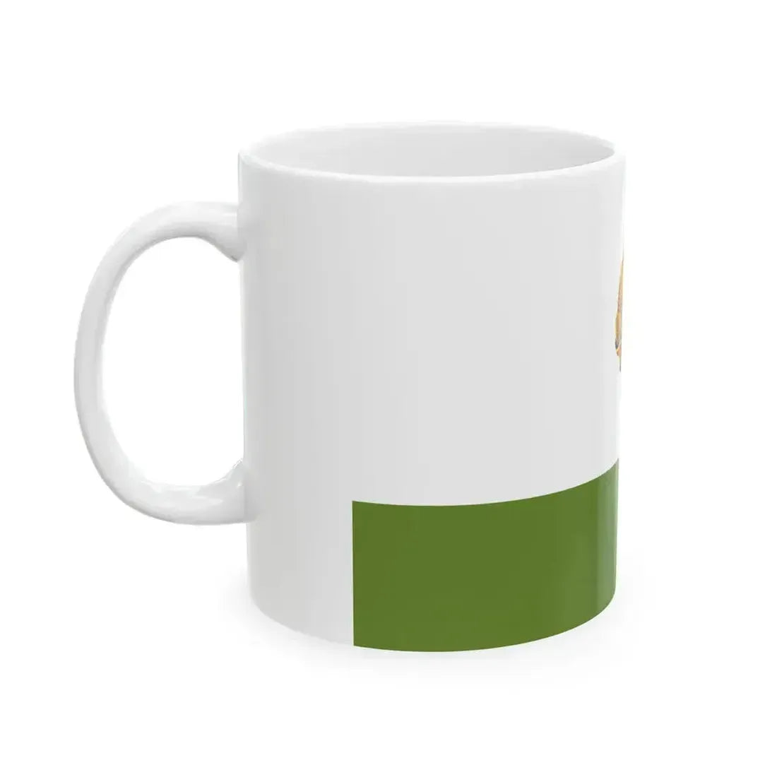 Flag of Coast Guard of Romania 1952-1965 (Oman) White Coffee Mug - Go Mug Yourself