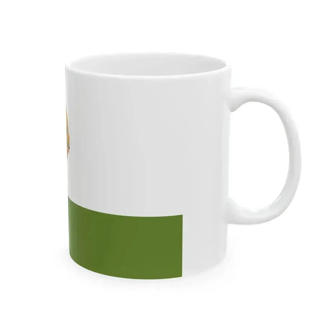 Flag of Coast Guard of Romania 1952-1965 (Oman) White Coffee Mug - Go Mug Yourself