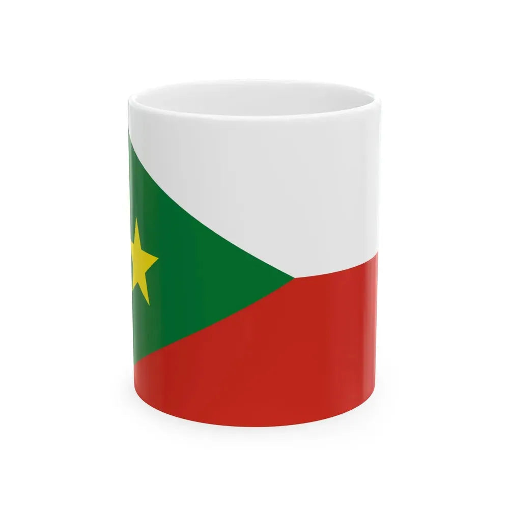 Flag of Cobija Bolivia (Bolivia) White Coffee Mug 11oz - Go Mug Yourself
